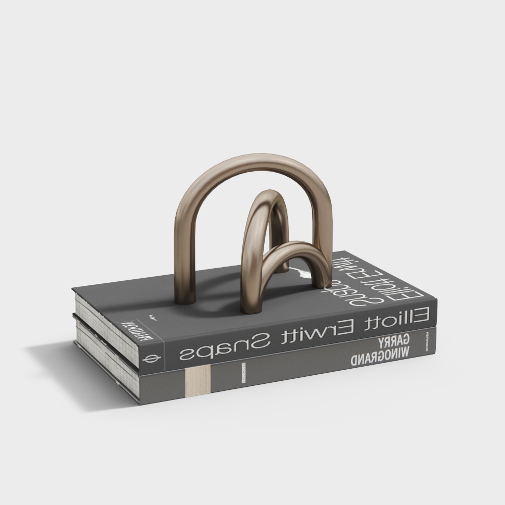 Modern Italian-Style Book Accessories and Ornaments