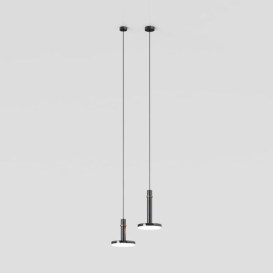 Urban Glow Pendant Light 3D model
