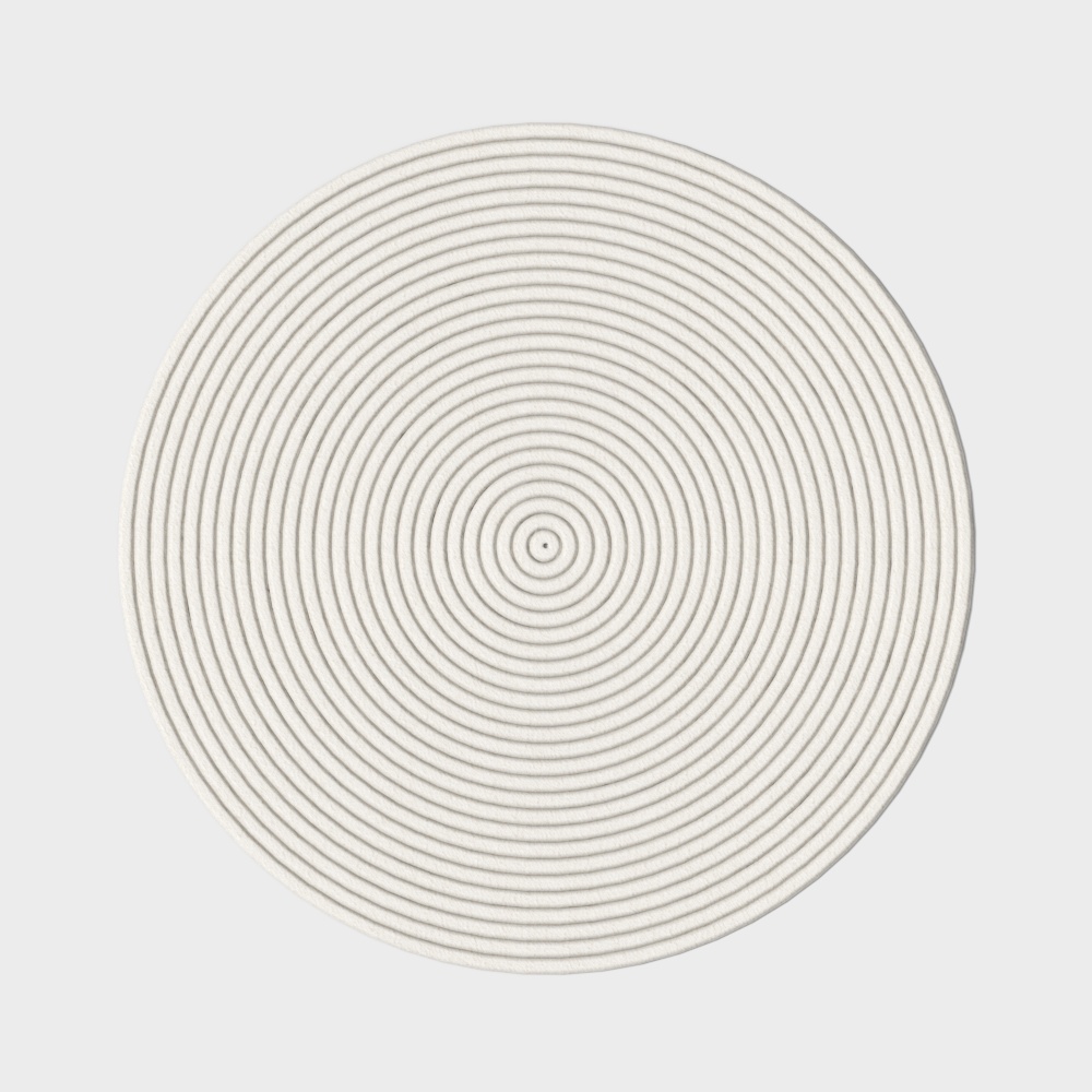 Cohesive Circular Carpet 3D model