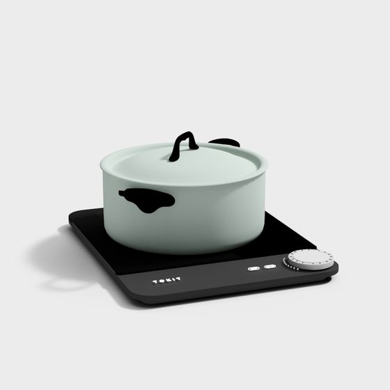 Cute Panda Pot 3D model for Creative Projects