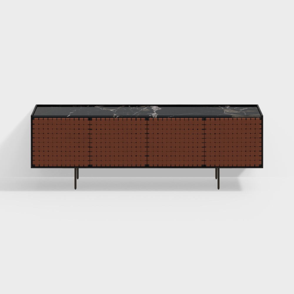 SD605 Black Rose Sideboard