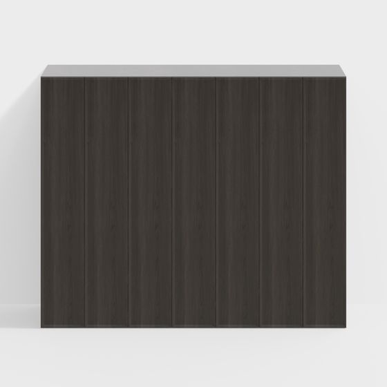 City Window Cabinet 3D model for Modern Interiors