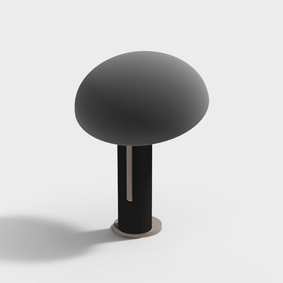 Mushroom Lamp Stand 3D model