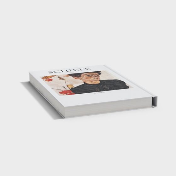 Schiele Book 3D model