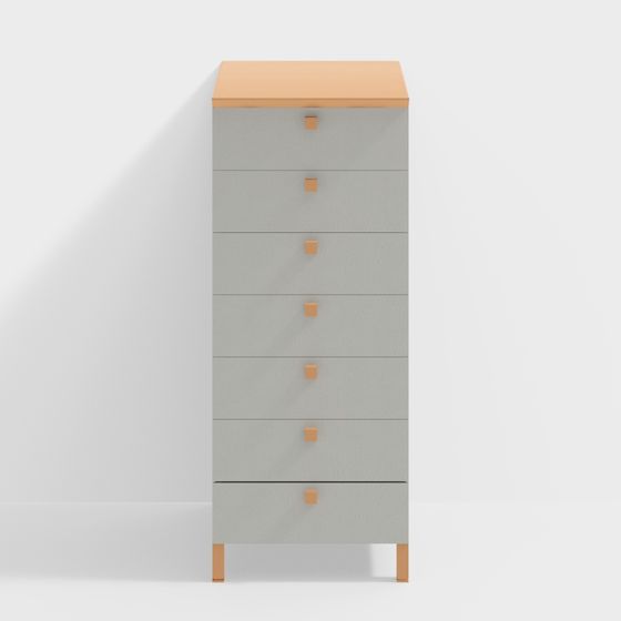 Urban Tower Nightstand 3D model