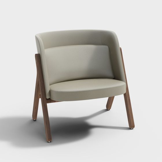 Cozy Lounge Chair 3D model