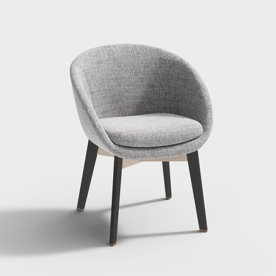 Cozy Lounge Chair 3D model