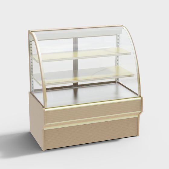 現代のケーキキャビネット