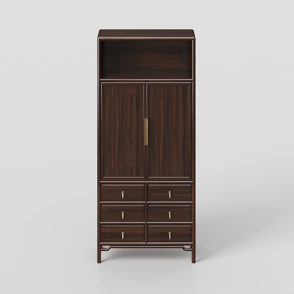 Chinese-Style Solid Wood Bogu Frame