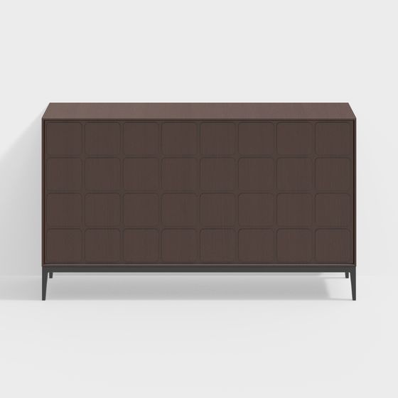 City Window Cabinet 3D model for Modern Spaces