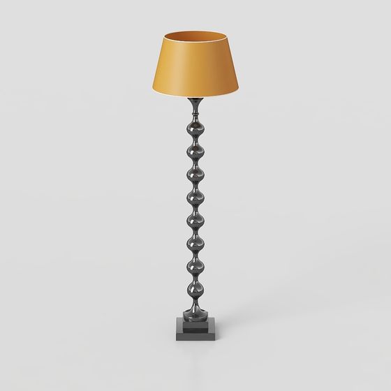 โคมไฟตั้งพื้นทรงเสาทรงกลมสไตล์ฝรั่งเศสยุคกลาง