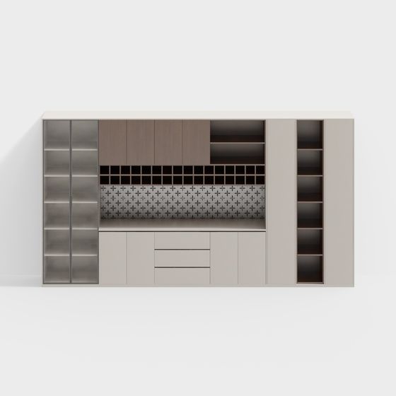 Urban Storage Cabinet 3D model