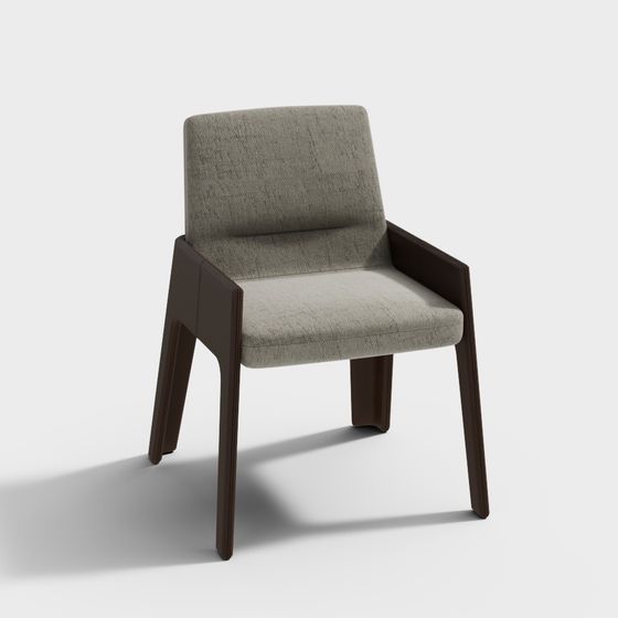 Urban Lounge Chair 3D model for Contemporary Spaces