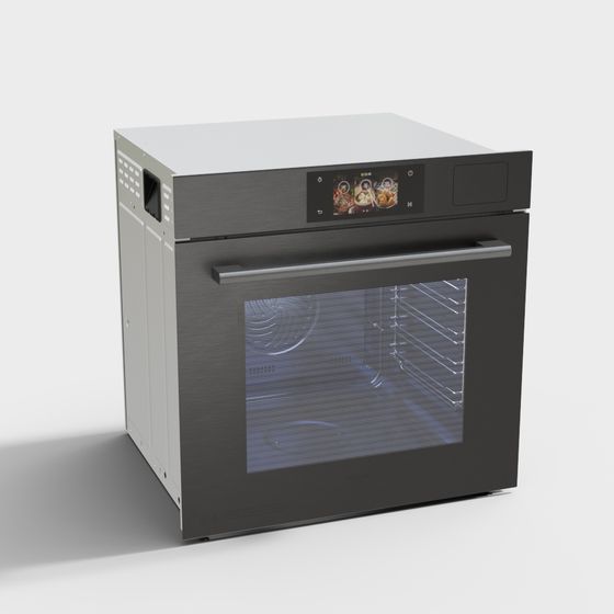 Smart Oven 3D Model for Modern Kitchens
