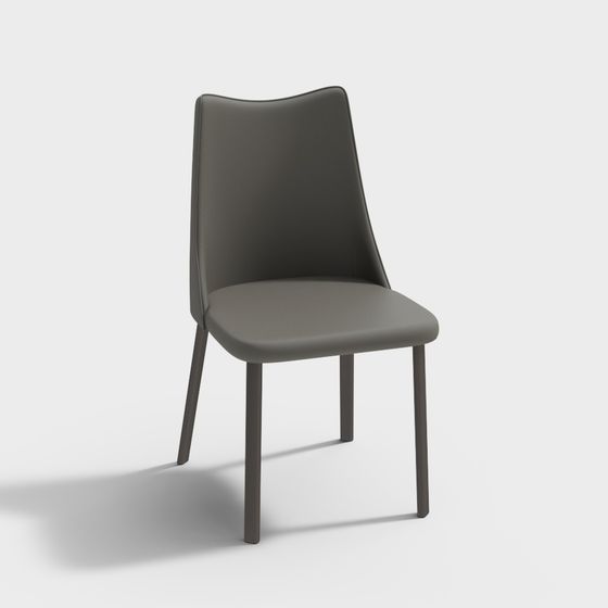 Urban Elegance Chair 3D model for Modern Spaces