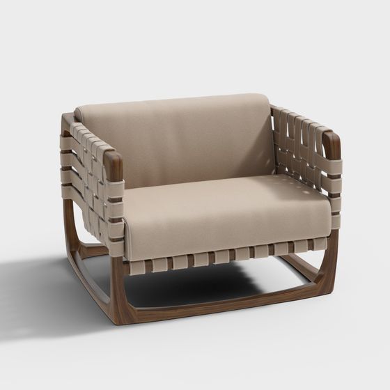 Woven Comfort Rocker 3D model
