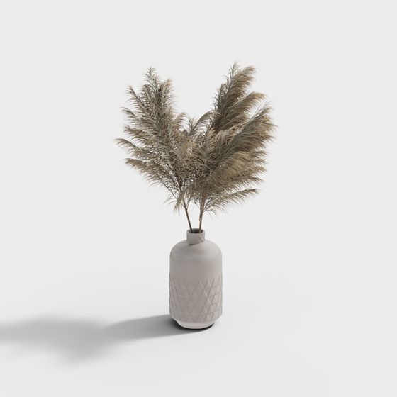 Modern Minimalist Vase 3D model