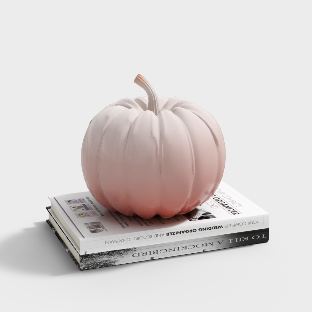 Book Pumpkin Decorative Items
