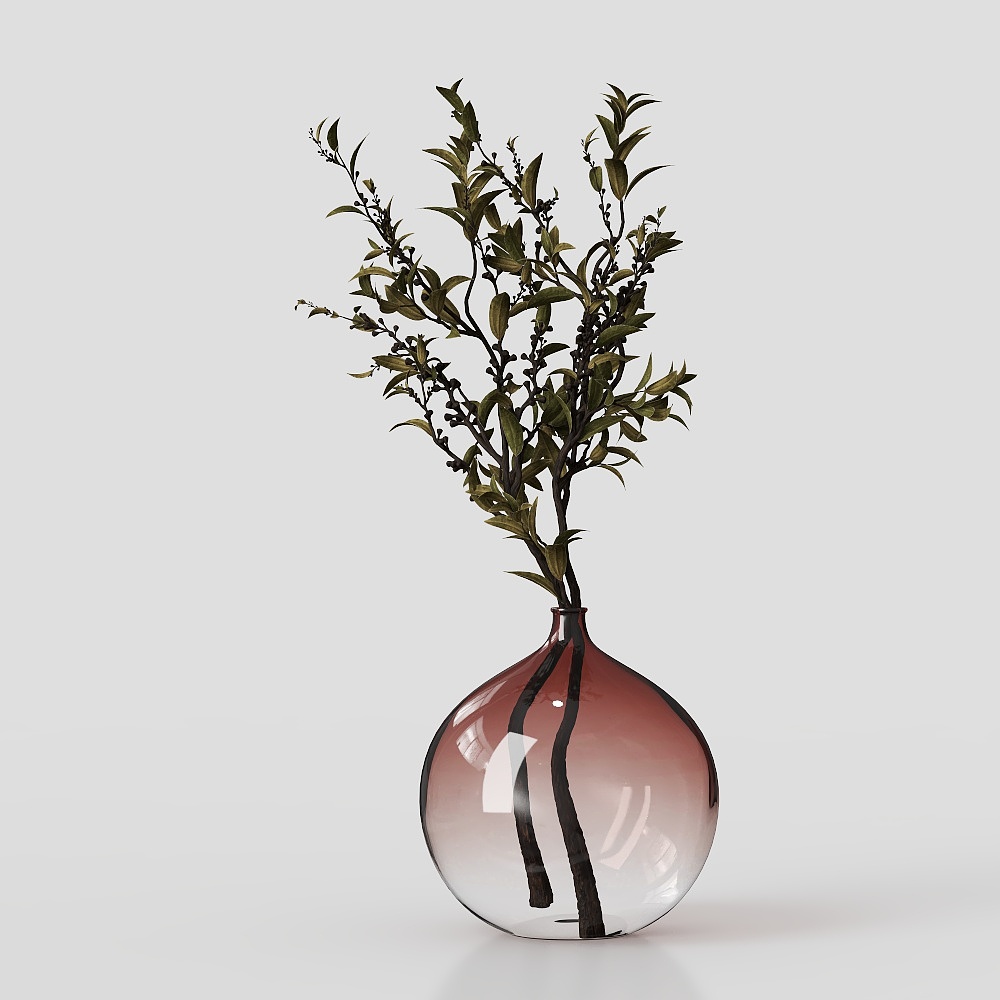 Cây xanh trong bình