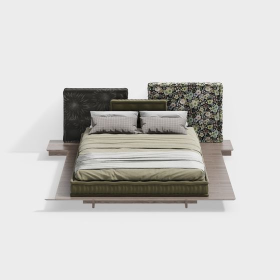 Urban Retreat Bed 3D model