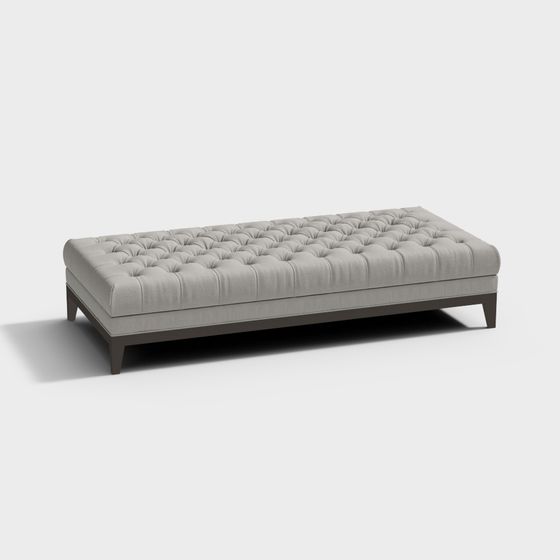 Elegant Sofa Bed 3D Model for Modern Interiors