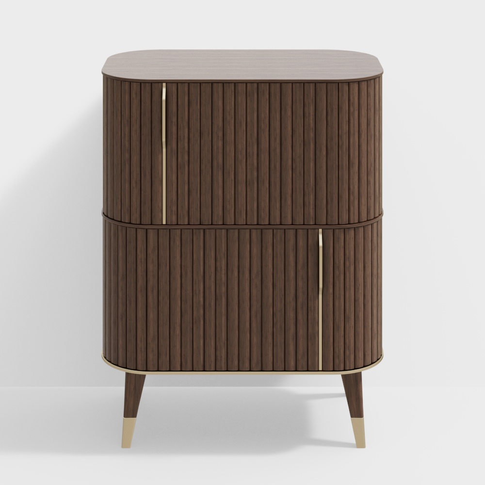 Mid-Century Modern Cabinet 3D model
