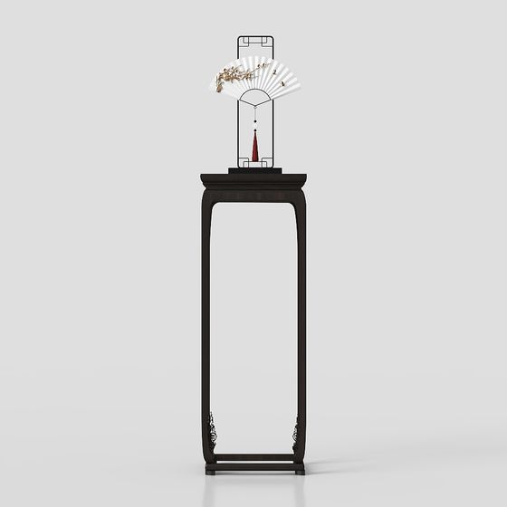 Fan Shadow Ancient Rhythm 3D model for Creative Projects