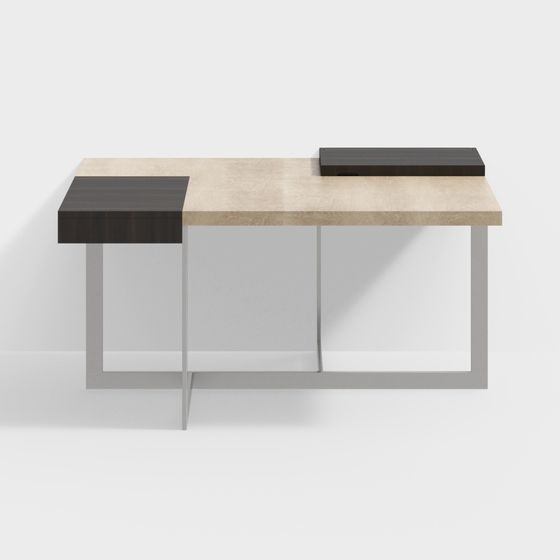 Urban Edge Desk 3D model