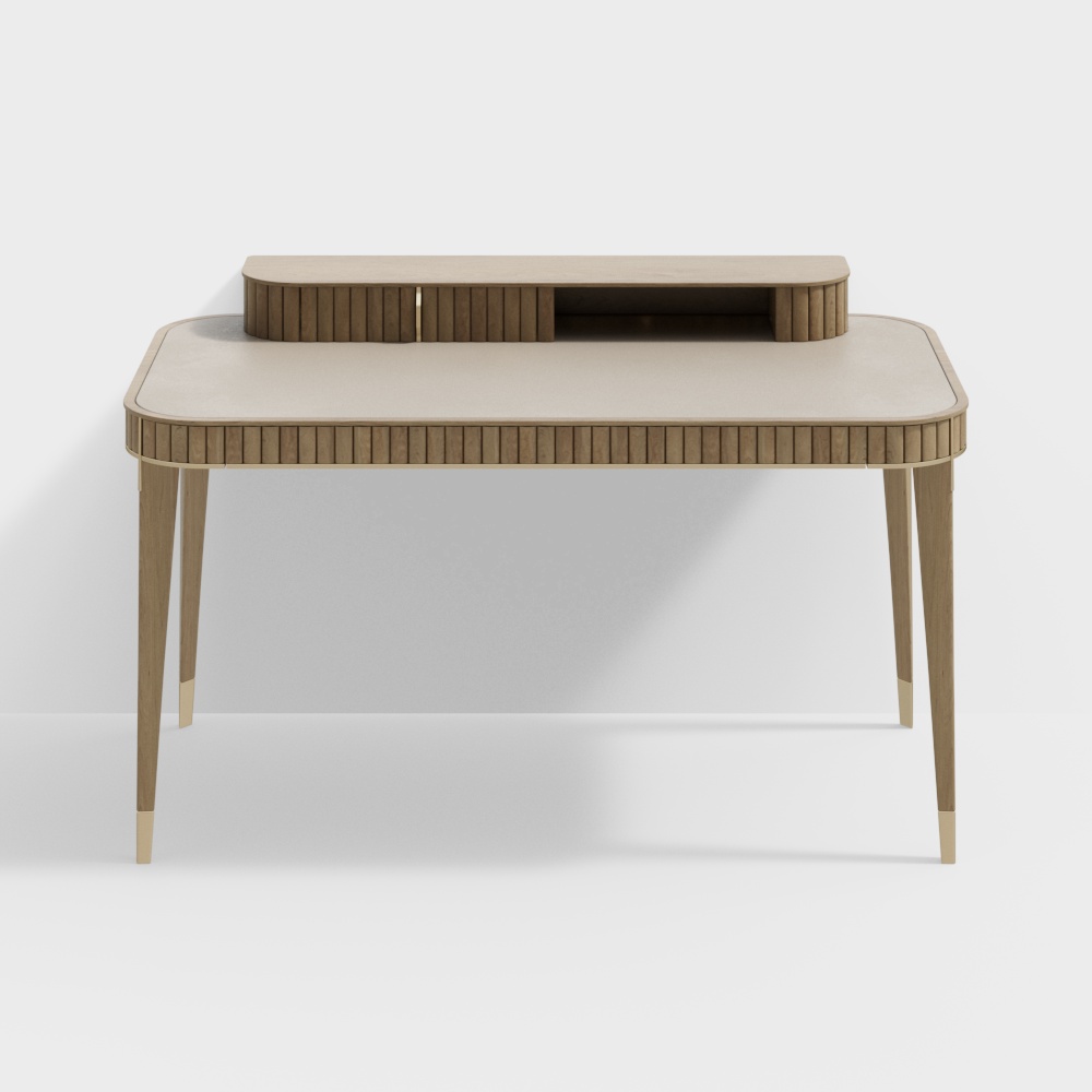 Urban Study Desk 3D model for Modern Aesthetics