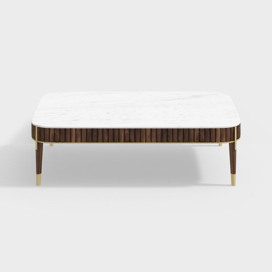 Mid-Century Modern Coffee Table 3D model