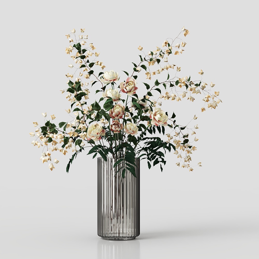 แจกันกระจกแบบสมัยใหม่