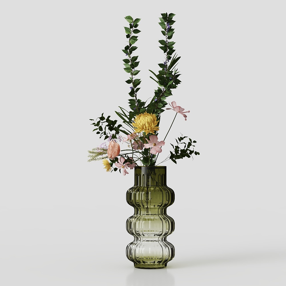 French Floral Arrangement Ornament