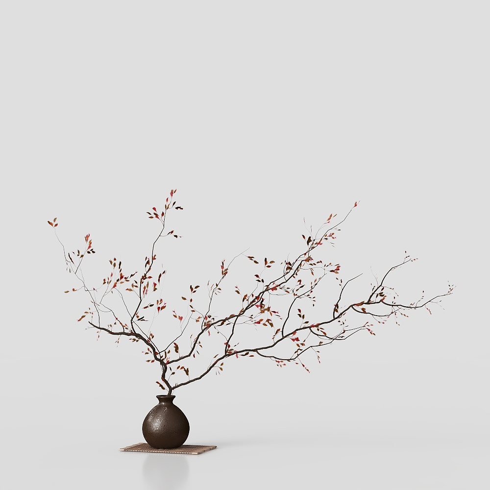 Antique-Style Floral Arrangement Ornament