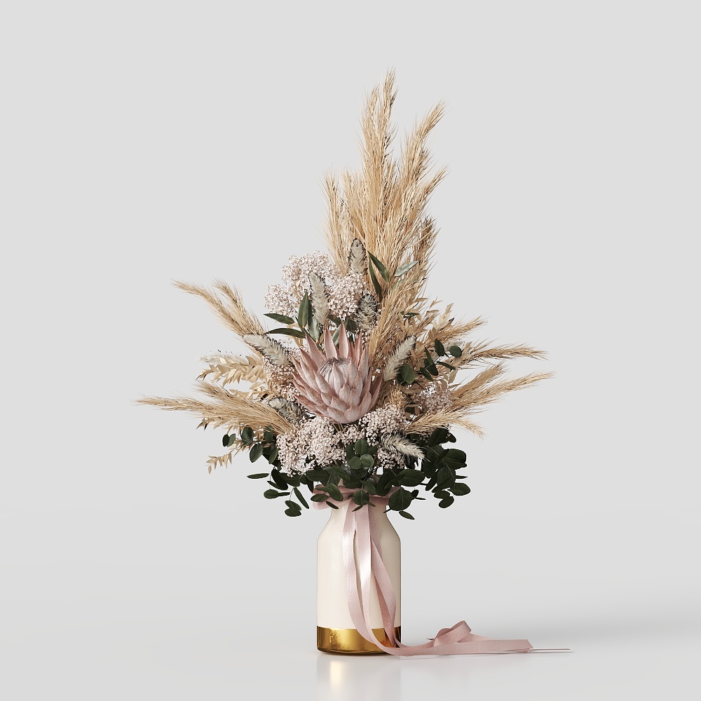 French Floral Arrangement Ornament