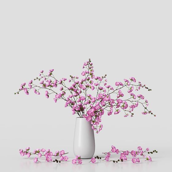 Spring Blossom 3D model for Creative Projects