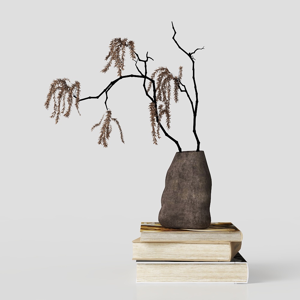 Aesthetically Simple and Calm Flower Arrangement Accessories