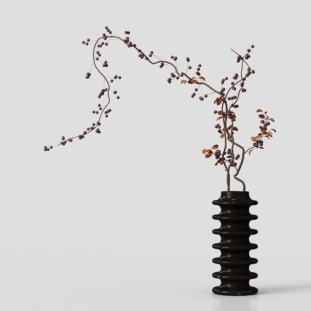 Aesthetic Simple Tranquil Flower Arrangement Accessory