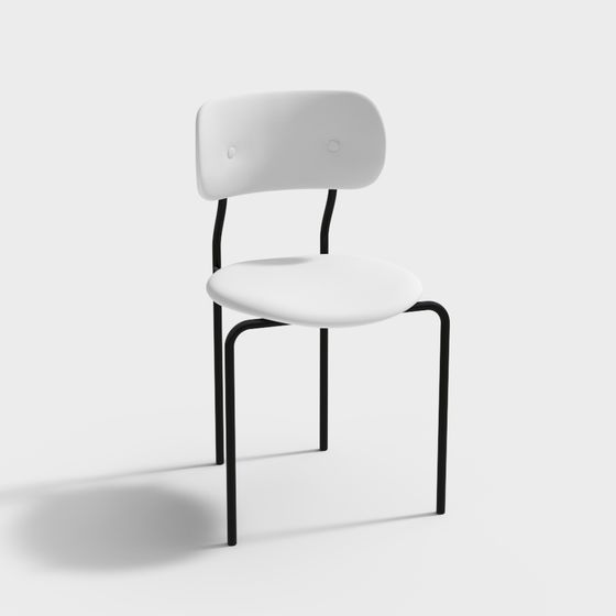 Urban Chair 3D model for Modern Aesthetics