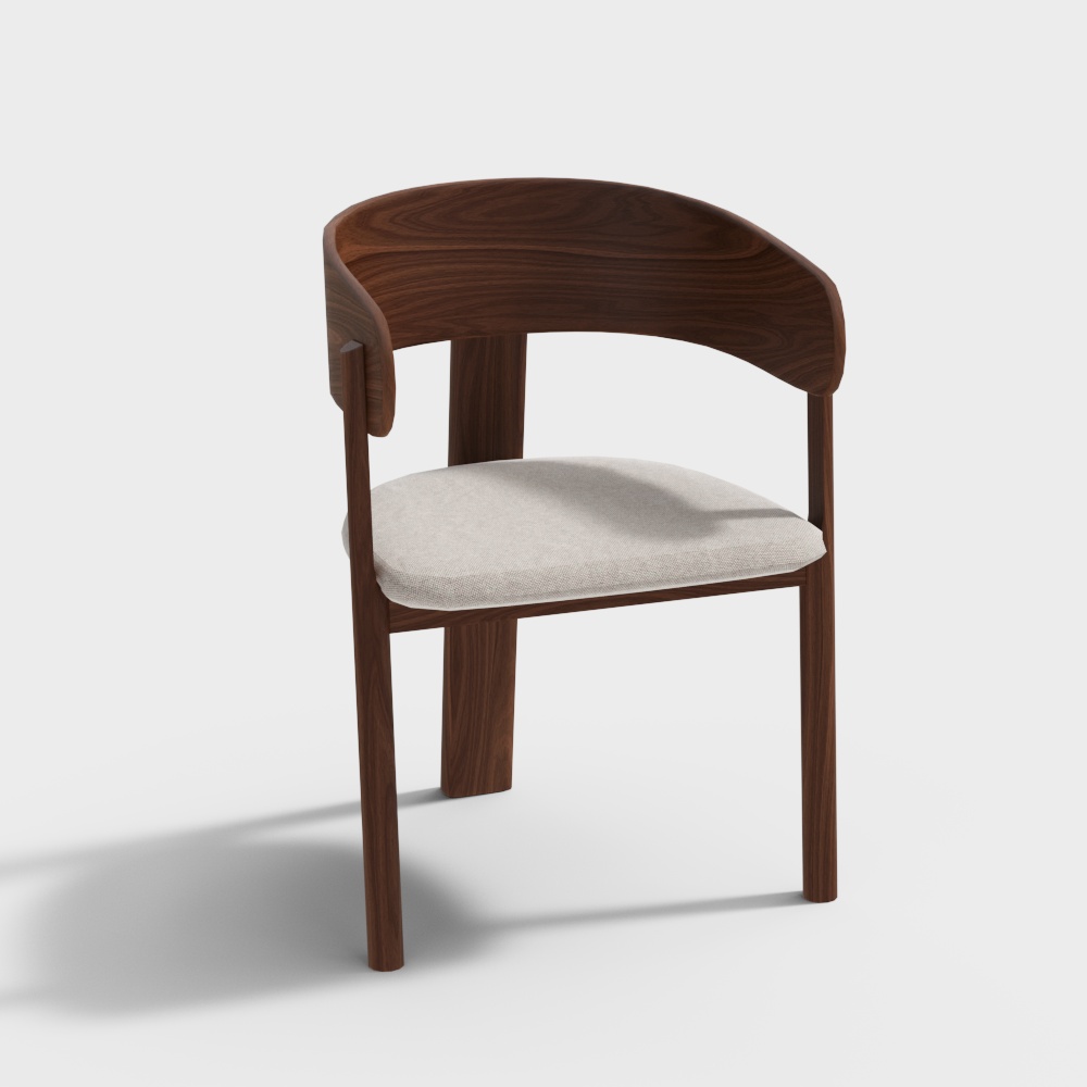 Nordic Solid Wood Dining Chair