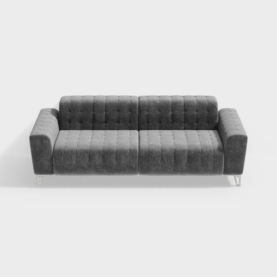Stylish Couch 3D model for Modern Interiors