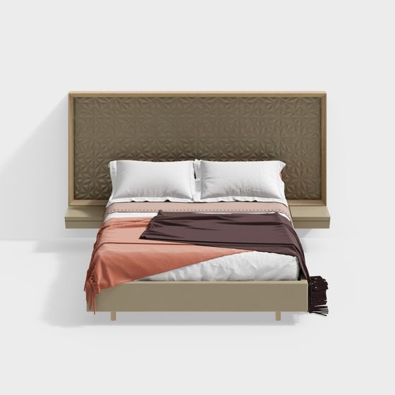 Urban Retreat Bed Frame 3D model