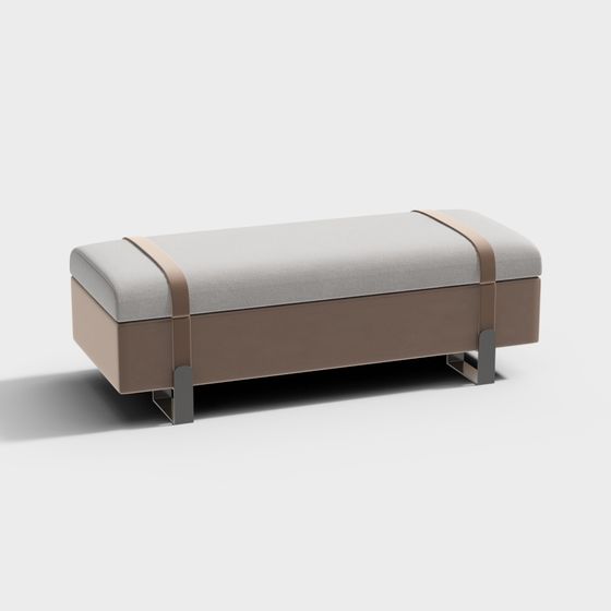 Urban Bench 3D model