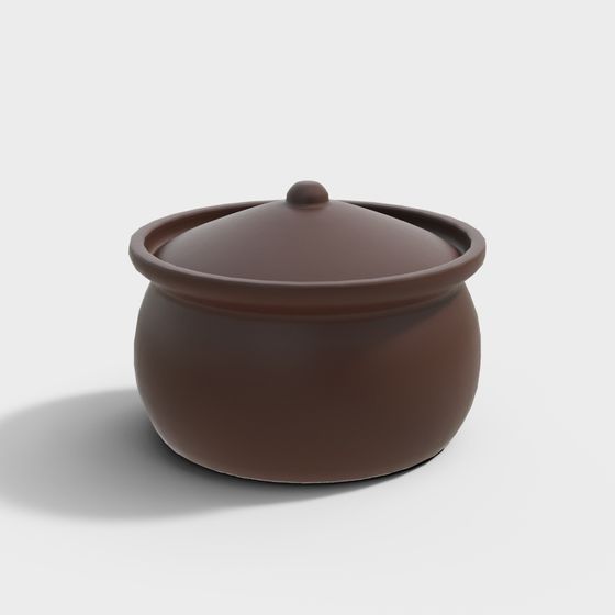 Vintage Casserole 3D model