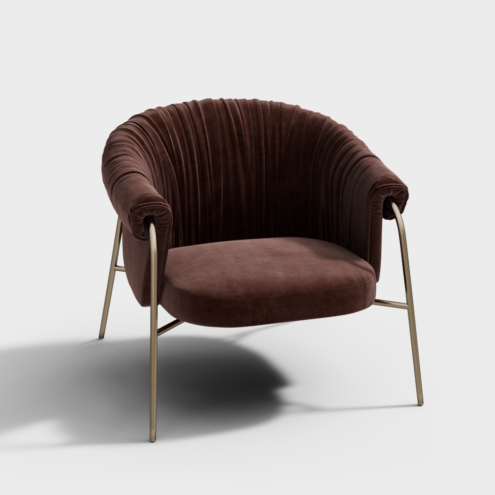 French Style Light Luxury Leisure Chair