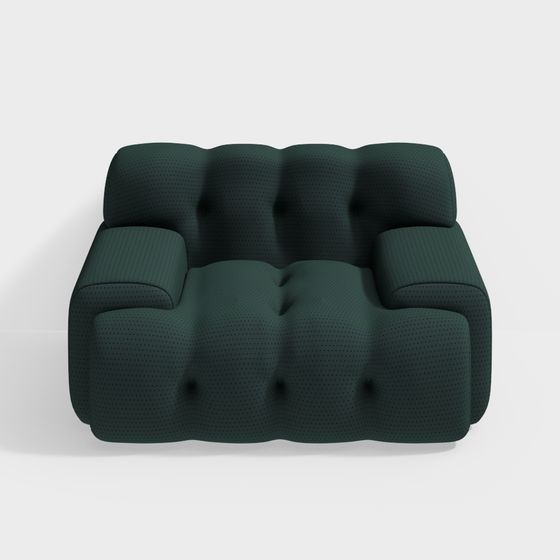 Cozy Corner 3D model Sofa for Modern Interiors
