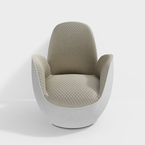 Elegance Swivel Chair 3D model