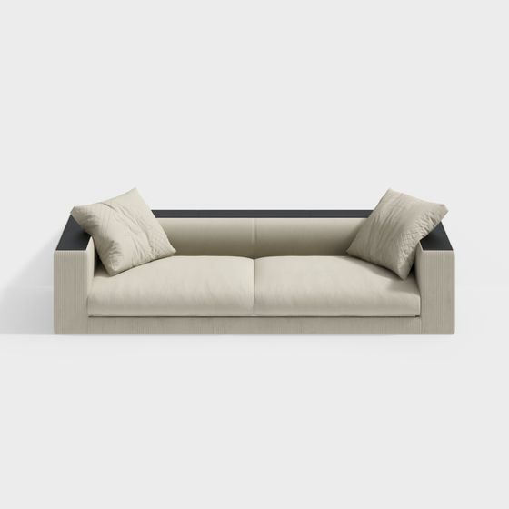 Urban Comfort Sofa 3D model