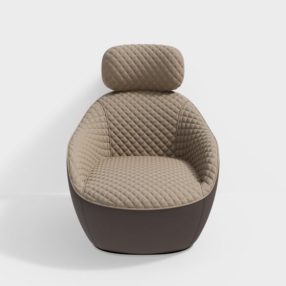 Cozy Lounge 3D model for Modern Interiors