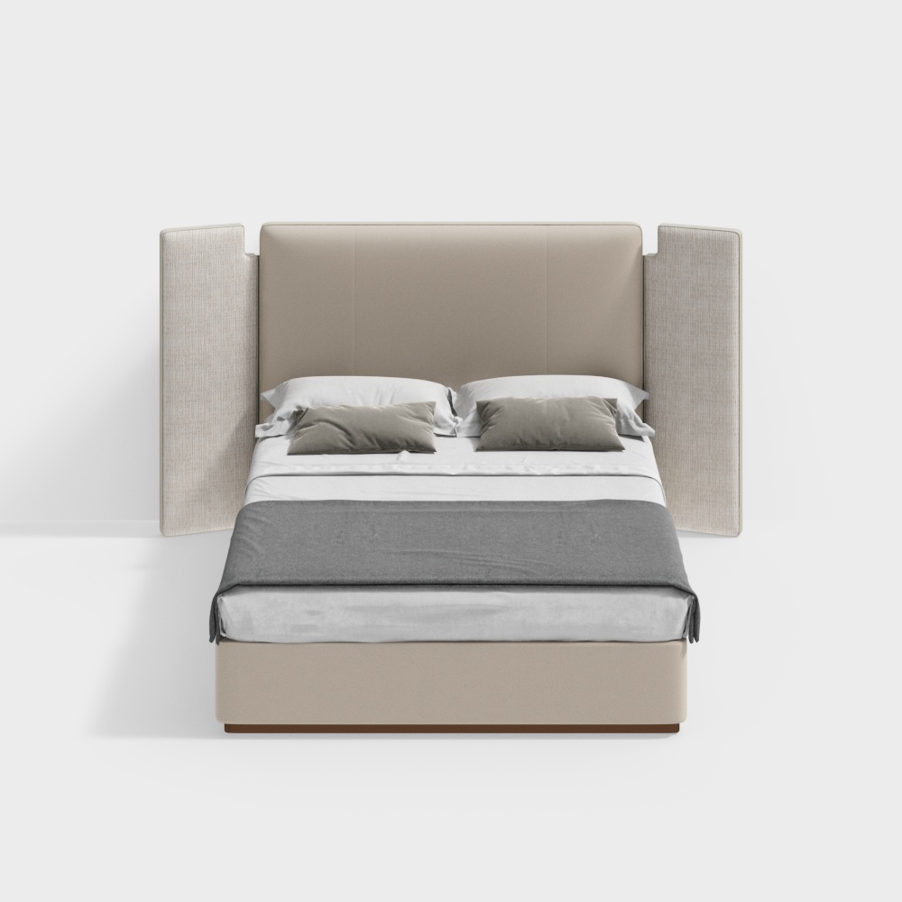 Urban Comfort Bed 3D model