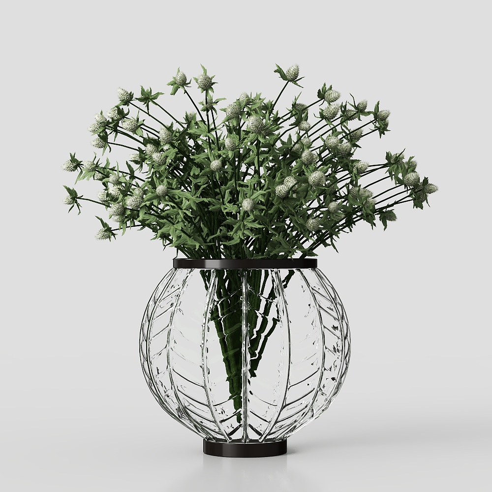 Modern Glass Vase Flowers